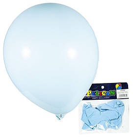 Кульки повітряні Pelican 10' (26 см) макарун блакитний 10 шт/уп 1010-910 KNZ