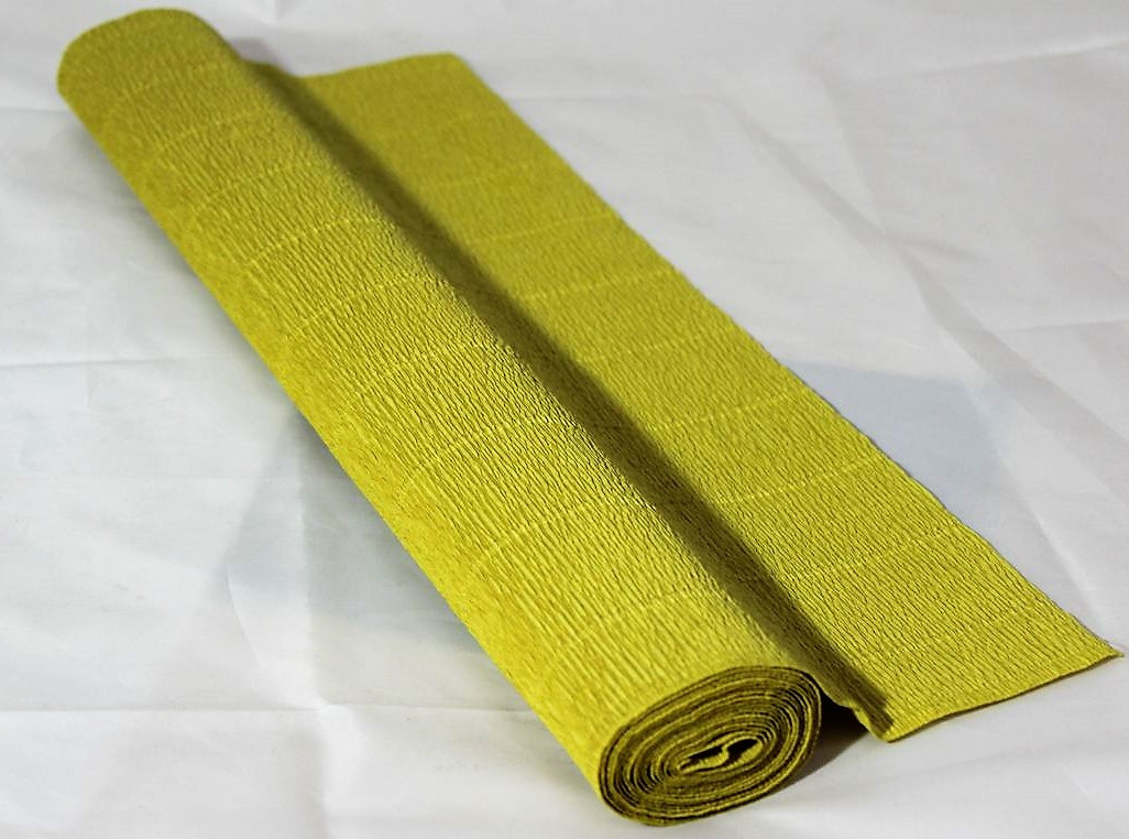 Папір гофрований 50х250см, 180г-пісочний, 579 KNZ