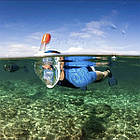 ОПТ Маска L/XL ЧОРНА для підводного плавання, маска для снорклінга Easybreath Tribord, фото 3