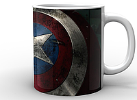 Кружка чашка Gee! Капитан Америка Captain America щит CA.02.005