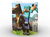 Кружка чашка Gee! Minecraft Майнкрафт Стив MС.02.028