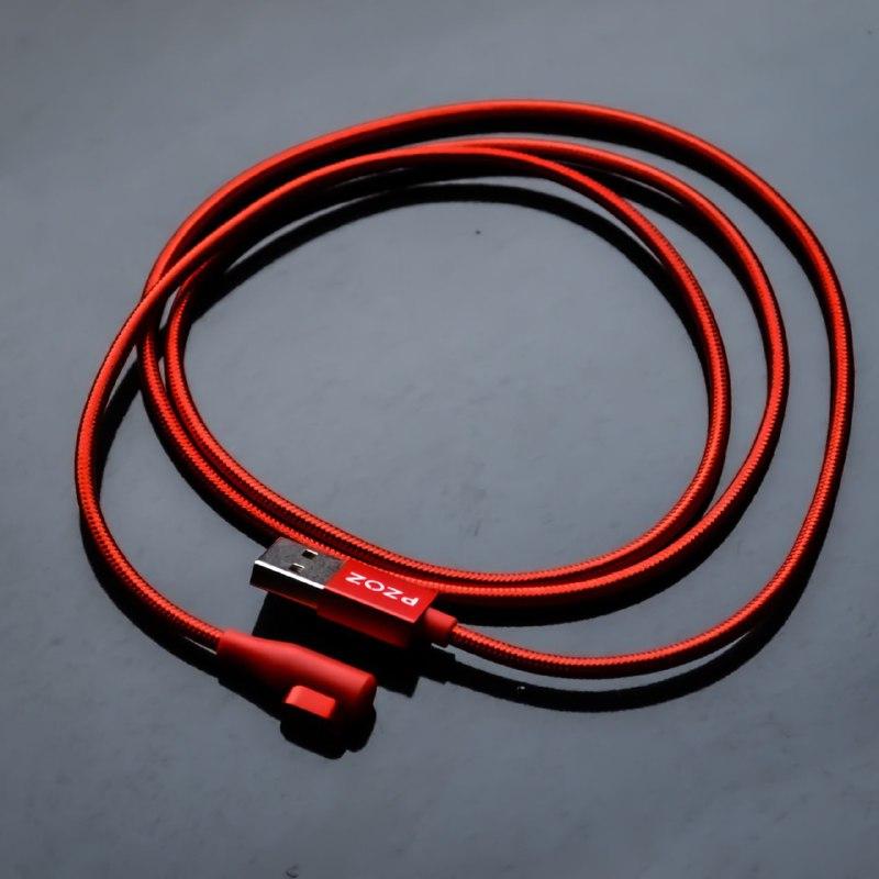 Магнітний кабель Pzoz Lightning 1 м Red