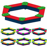 Дитяча пісочниця - Жасмин. Будь-Який Колір. Розміри: 1700х1700х240