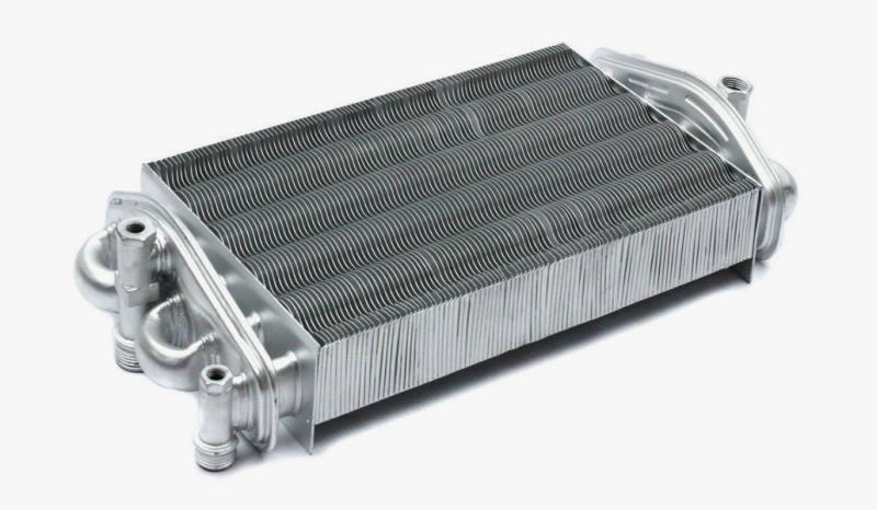 Бітермічній теплообмінник roda eco cs 24 / eco oc 24 6SCAMBIM03, 6SCAMBIM04, фото 1