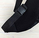 Стильна бананка чорного кольору "КлінКляін", фото 2