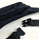 Стильна бананка чорного кольору "КлінКляін", фото 3