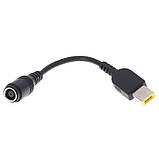 Перехідник живлення для ноутбуків Lenovo / 8.0 PIN -pin USB ( square ) Slim Tip, фото 4
