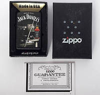 Зажигалка ZIPPO Бензиновая Jack Daniels 02