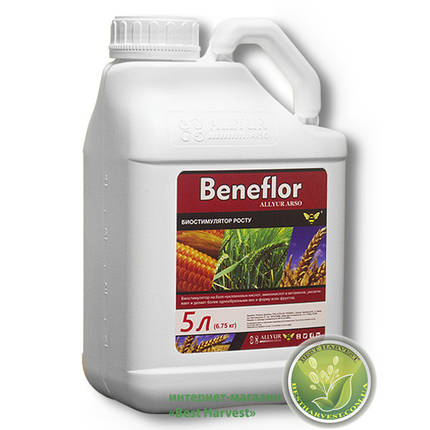Біостимулятор Бенефлор (Beneflor) 5 л (6 кг), оригінал, фото 1