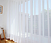 Готовий шифоновий тюль 5 м завширшки, висота до 3,0 м, турецький, білого кольору в зал, у спальню, фото 3