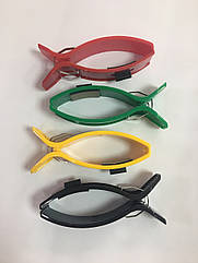 Електроди прищіпка на кінцівки ЄКХ-01 ЕКГ набір 4 кольори