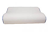Подушка ортопедична для сну HighFoam Noble Flexwave Air для спини та шиї латексна, фото 2