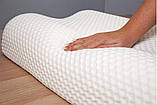 Анатомічна латексна подушка для сну HighFoam Noble Flexlight Air для шиї та спини ортопедична, фото 7