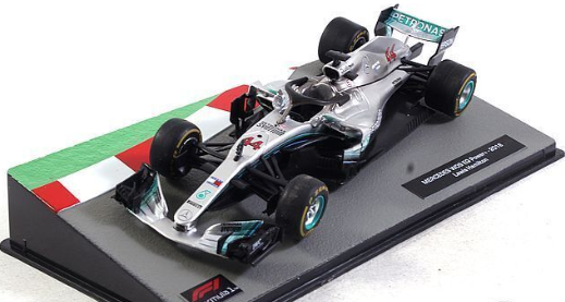 Formula 1 Auto Collection №35 - Mercedes W09 - Льюис Хемилтон (2018) | Коллекционная модель 1:43 | Centauria