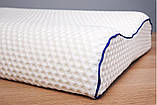 Ортопедична подушка для сну зі штучного латексу HighFoam Noble Flexwave для спини та шиї, фото 5