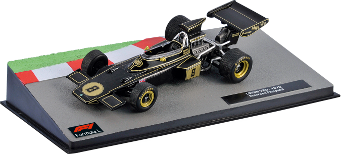 Formula 1 Auto Collection №38 - Lotus 72D - Емерсон Фиттипальди (1972) | Колекційна модель 1:43 | Centauria