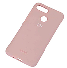 Чохол Silicone Case full для Xiaomi Redmi 6 Rose pink (сяомі ксіомі редмі 6), фото 6