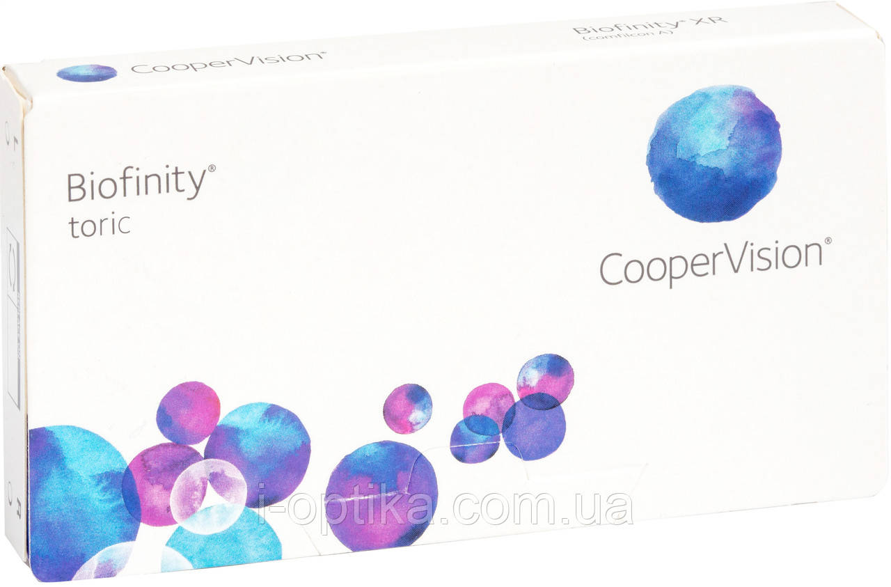 Торичні контактні лінзи Biofinity
