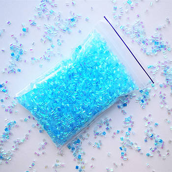Бінгсу Бідс (Bingsu Beads) блакитні, 10 г (~100 мл)