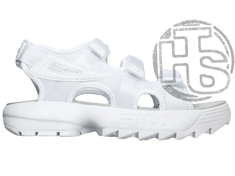 Жіночі сандалії Fila Disruptor 2 Sandal All White FS1HTZ3083X
