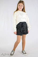 Шорти із завищеною талією Albero 4054 розміри 134-158