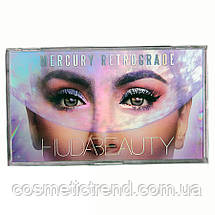 Палетка тіней Huda Beauty Mercury Retrograde Eyeshadow Palette (18 кольорів) Новинка!, фото 2