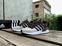 Чоловічі кросівки Adidas Brown Army-Green, фото 5