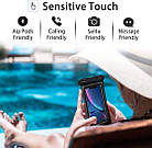 Чохол для смартфона водонепроникний універсальний AirCase чорний, фото 3