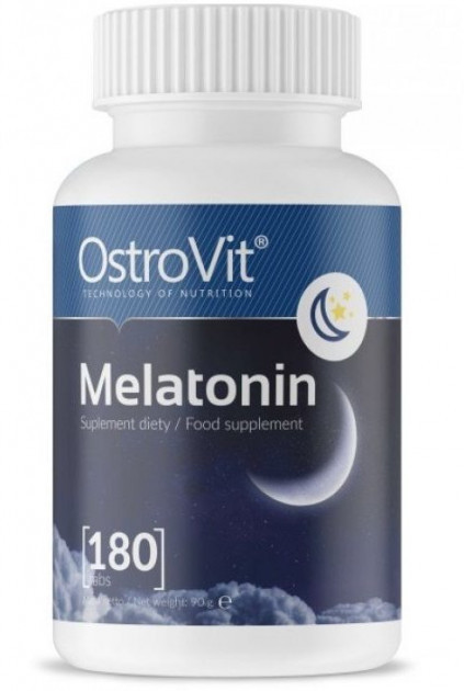 Для сну Мелатонін OstroVit Melatonin 1 мг 180 таб Польща