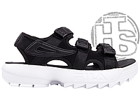 Мужские сандалии Fila Disruptor 2 Sandal Black White FS1HTZ3082X