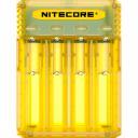 Універсальний зарядний пристрій Nitecore Q4 жовтий Li-Ion/IMR 2 A max 220 V/12V LED