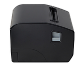 Чековий принтер Xprinter КУХОННИЙ C260M з дзвінком та світло індикацією Ethernet+USB+rs232 80мм, обріз, чорний, фото 3