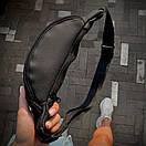 Молодіжна бананка з тисненим логотипом. Колір: чорний, фото 3