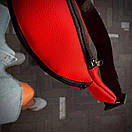 Бананка з брендовим логотипом. Колір: червоний, фото 3