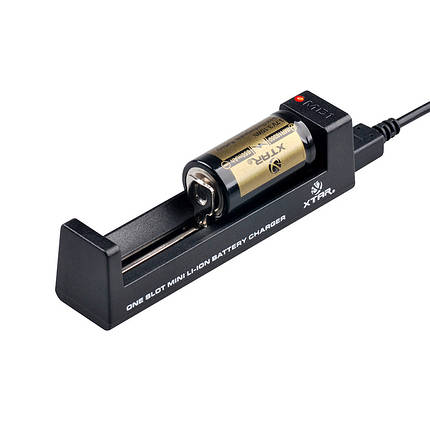 Універсальний зарядний пристрій XTAR MC1 Li-Ion USB/220V LED-індикатор, фото 1