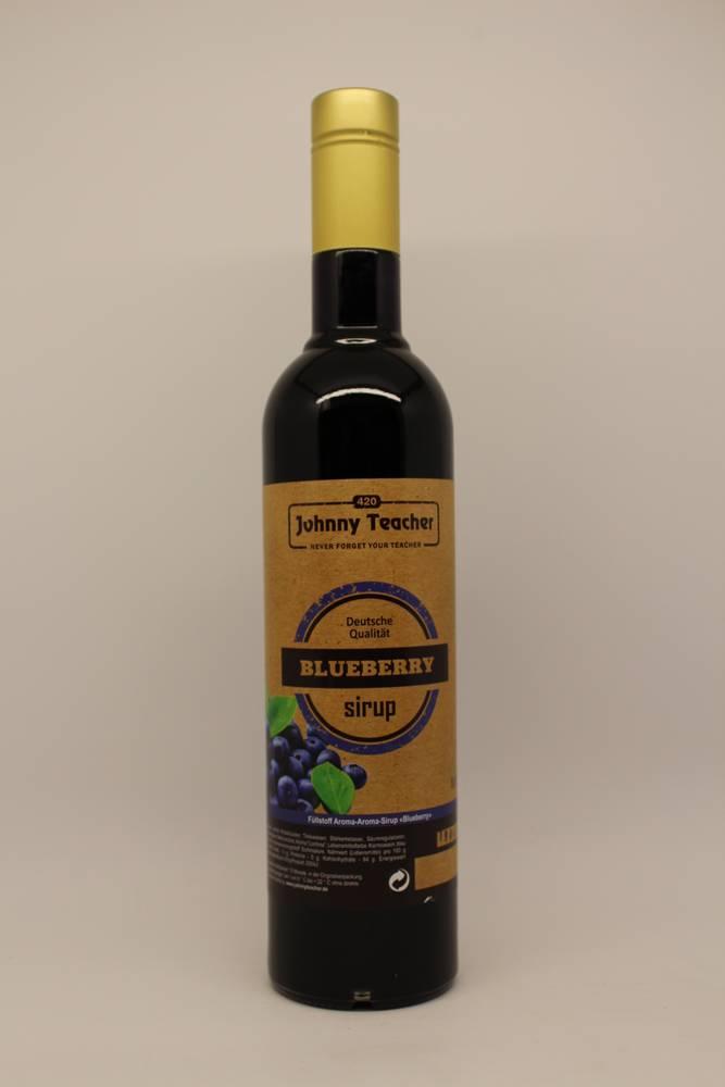 Сироп Чорниця Johnny Teacher 900г барний солодкий безалкогольний для кави коктейлів, фото 1