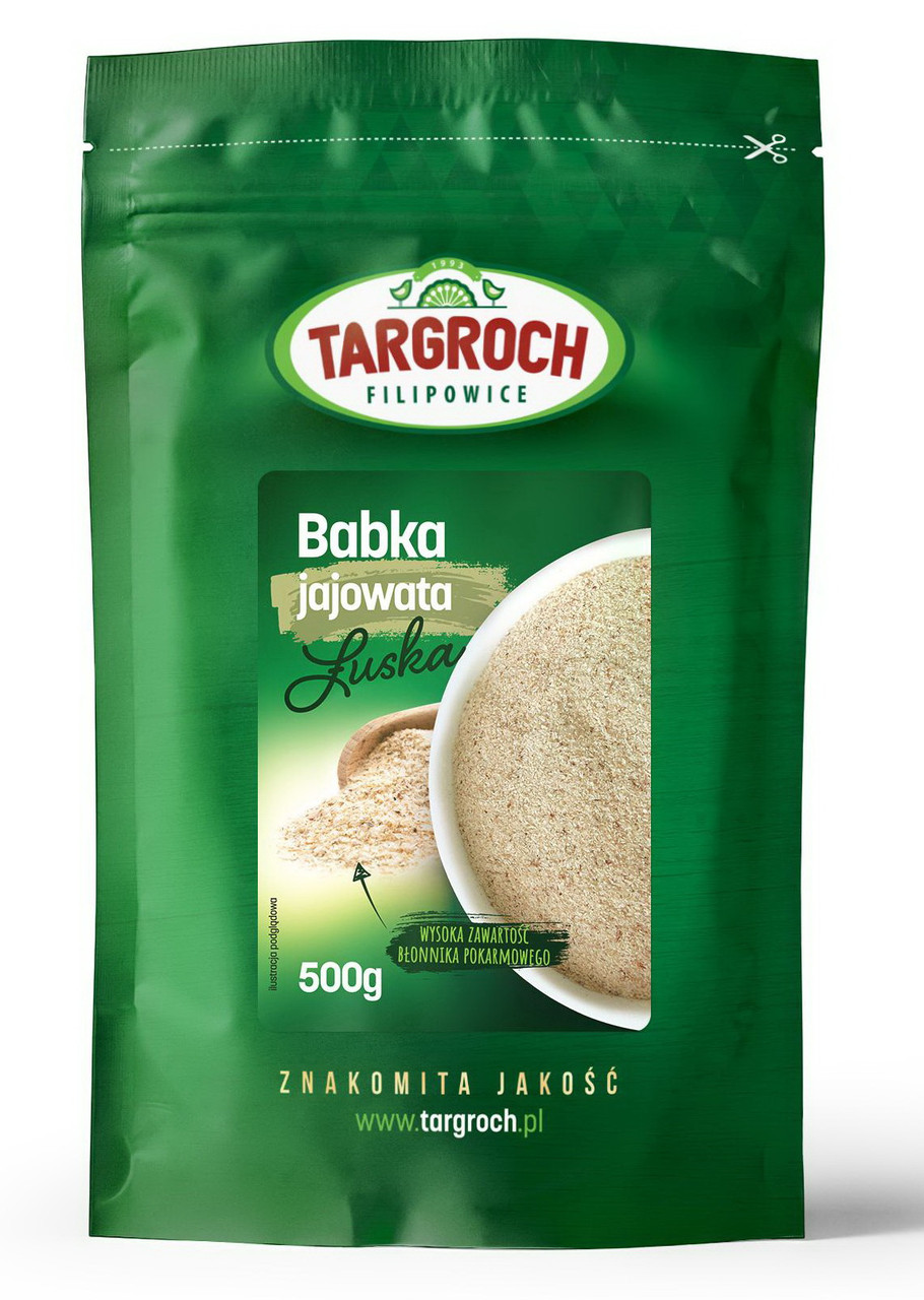 Псиліум (лушпиння насіння подорожника) psyllium Індія 500 g Targroch