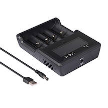 Універсальний зарядний пристрій XTAR VC4 Ni-Cd/Ni-Mh/Li-Ion USB/220V LCD, фото 5