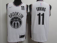 Біла баскетбольна майка Nike Kyrie Irving №11 Кайра Ірвінг команда BROOKLYN NETS CITY EDITION jersey