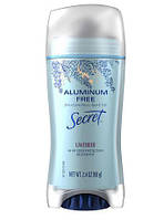 Твердий дезодорант БЕЗ АЛЮМІНІЮ Лаванда Secret Aluminum Free Deodorant Lavender