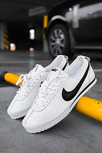 Чоловічі Кросівки Nike Cortez White Black 45