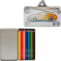 Олівці кольорові 12кол. MARCO ColorCore  3100-24TN, фото 1