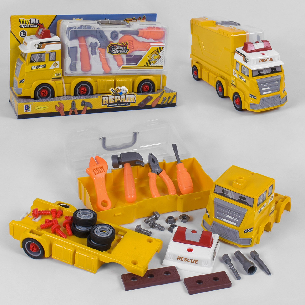 Розбірної трейлер-валіза з викруткою