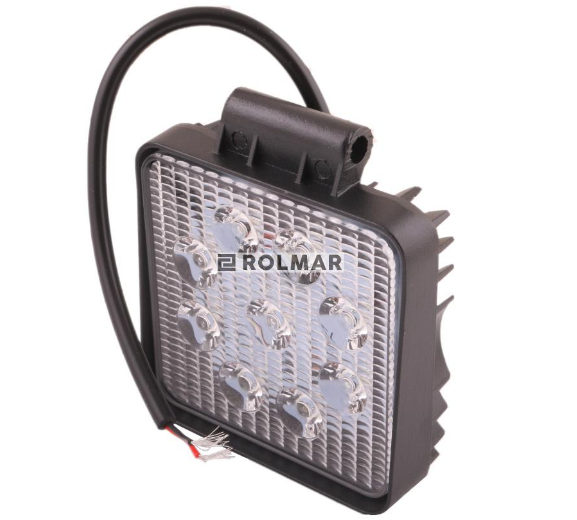 Квадратна робоча фара L0077G 27W 9 LED GLANZ