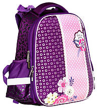 Ранець "Class" SchoolCase "Flowers", 2 відд., 39*28*21см, PL, 2021C, шт
