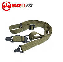 Тактичний збройовий 1-2 точковий ремінь Magpul MS3 PTS (Гонконг) — ЗЕЛЕНИЙ