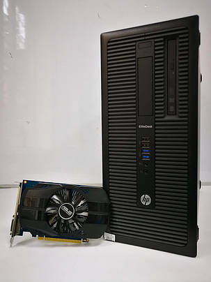 HP EliteDesk 800 G1 Tower / Intel Core i3-4130 (2 (4) ядра по 3.4 GHz) / 8 GB DDR3 / 120 GB SSD NEW+500 GB HDD, фото 3