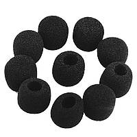 Вітрозахист для петличніх мікрофона 10 шт