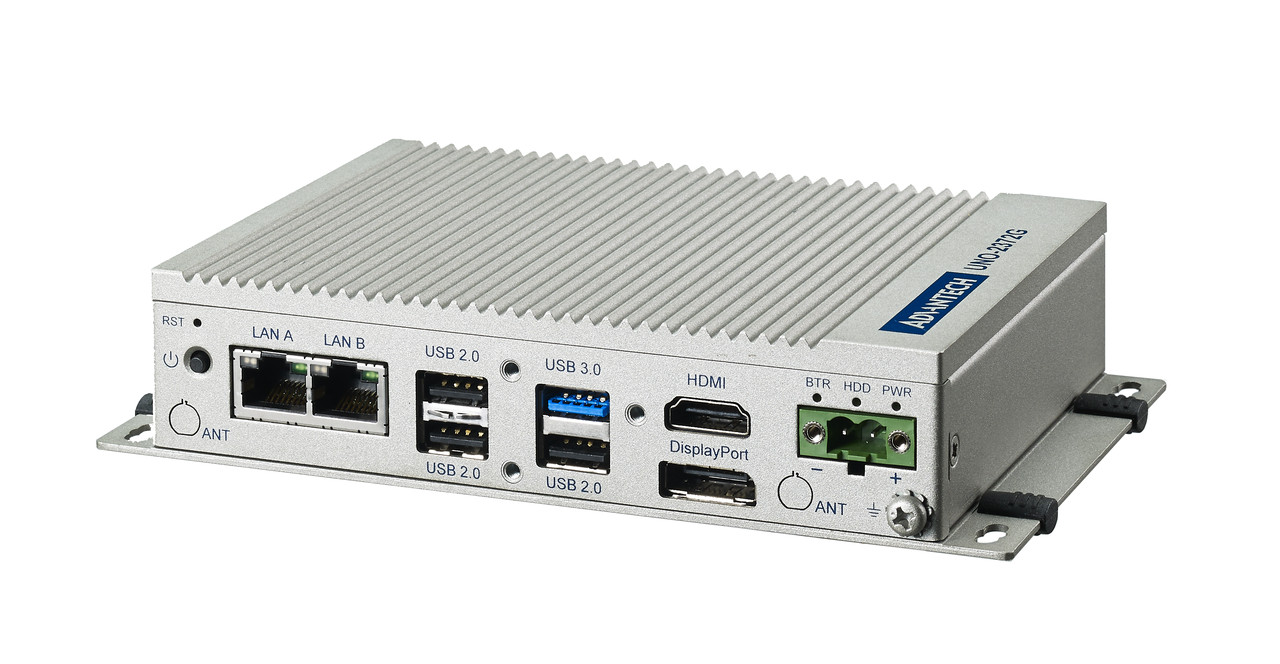 Intel Atom/Celeron Small-Size Modular Box Platform with 2 GbE,4 USB, 4 COM, 2 x mPCIe, HDMI, DP