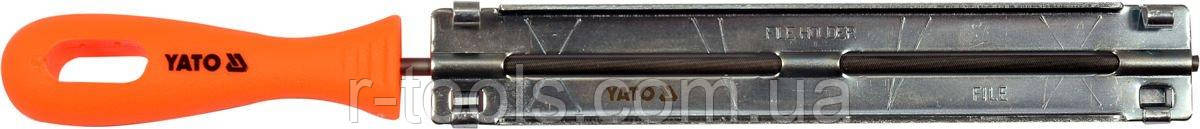 Направляющая с напильником для заточки цепей Ø4 х 250 мм YATO YT-85030 - фото 1 - id-p1220331895